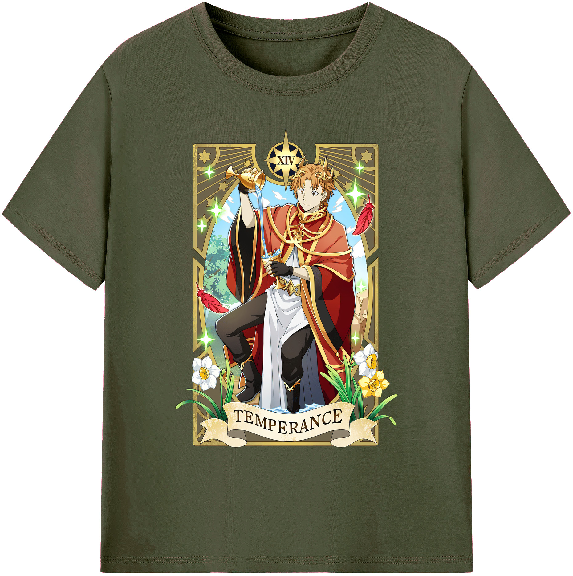 （画像用） 文豪ストレイドッグス Bungo Stray Dogs 綿100％ メンズ半袖Tシャツ｜肌触りやわらか＆通気性